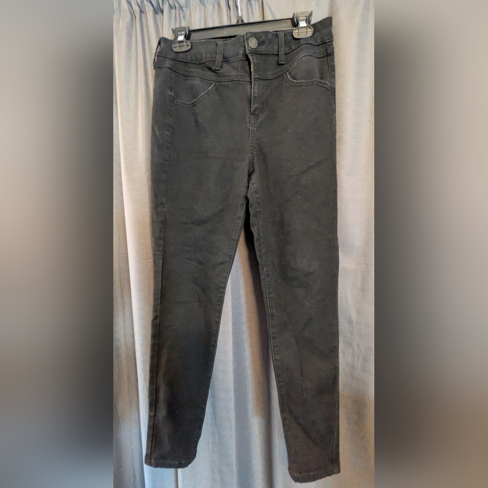 So Black Denim Highrise Ankle Jeggings Sz. 11